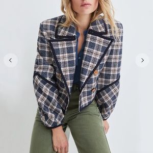 BNWT VERONICA BEARD AISE PLAID JACKET